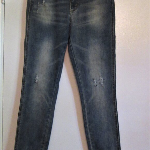 BUFFALO DAVID BITTON HIGH RISE SKINNY JEANS, NEW - Picture 2 of 5